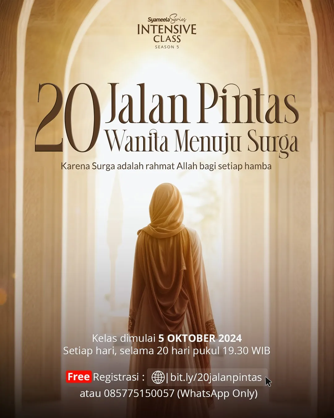Sampul kelas 20 Jalan Pintas Wanita Menuju Surga